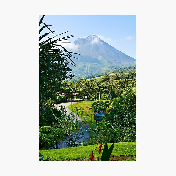 Pathway to Arenal Volcano Photographic Print