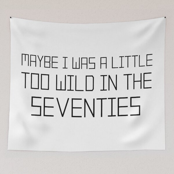 Item preview, The Wild Seventies - Black designed and sold by FuzzCanyon.