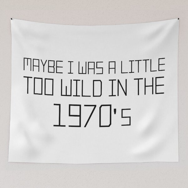 Item preview, The Wild 1970's - Black designed and sold by FuzzCanyon.