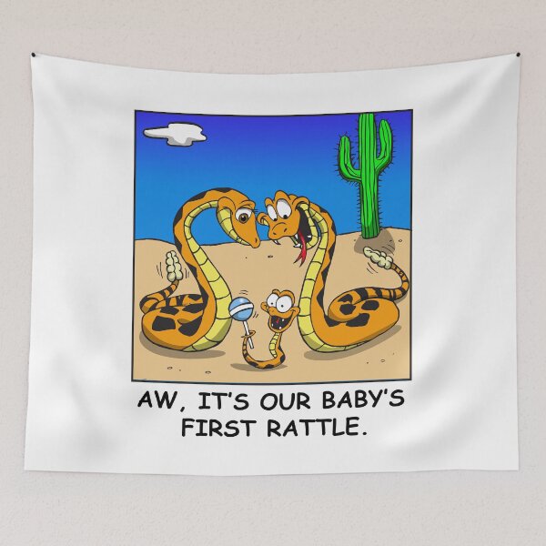 Item preview, Rattlesnake Love designed and sold by wickedcartoons.