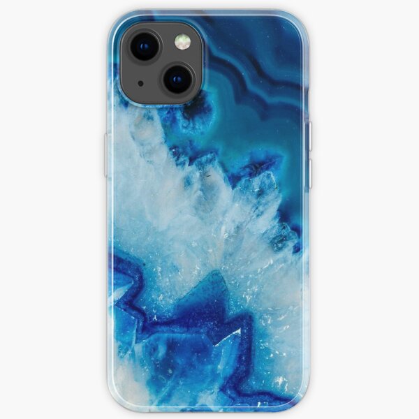 Crystal Blue Iphone & Galaxy Case iPhone Soft Case
