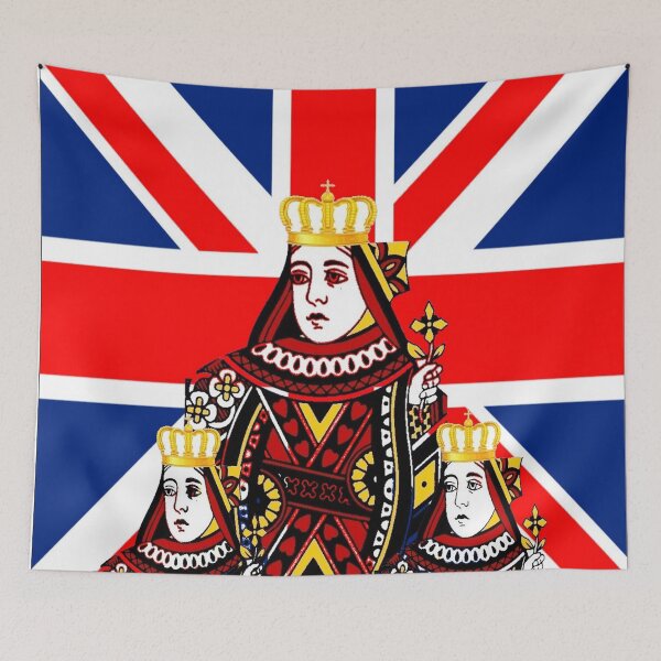 Item preview, BRITISH QUEEN & COUNTRY UNION JACK designed and sold by sharlesart.