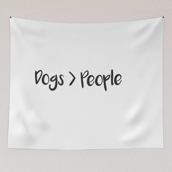 Item preview, Dogs > People – black fun font designed and sold by VonBraun.