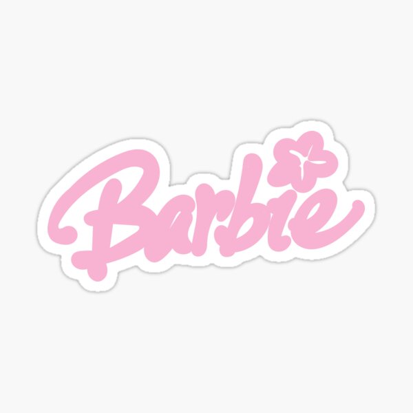 barbie logo pink
