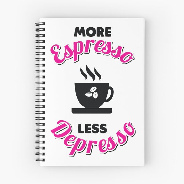 Item preview, More Espresso, Less Depresso - light backgrounds designed and sold by TrixDesign.