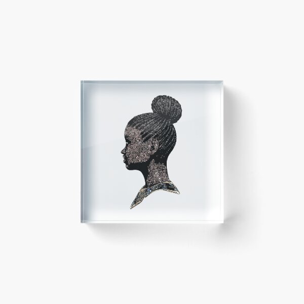 Item preview, Black woman with cornrows designed and sold by joetred.
