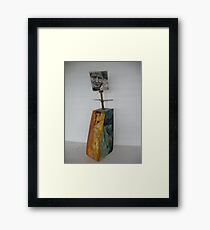 Mapping separate histories Framed Print