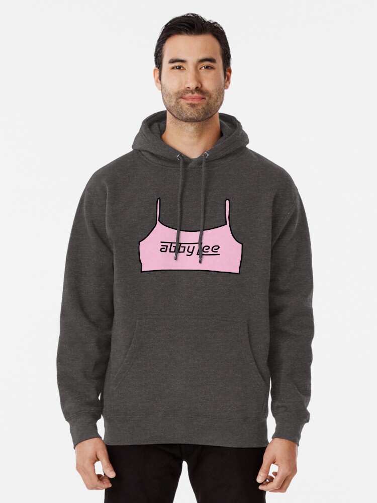 pink sports hoodie