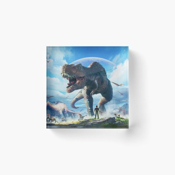 ARK: SURVIVAL EVOLVED | T-REX SKY Acrylic Block
