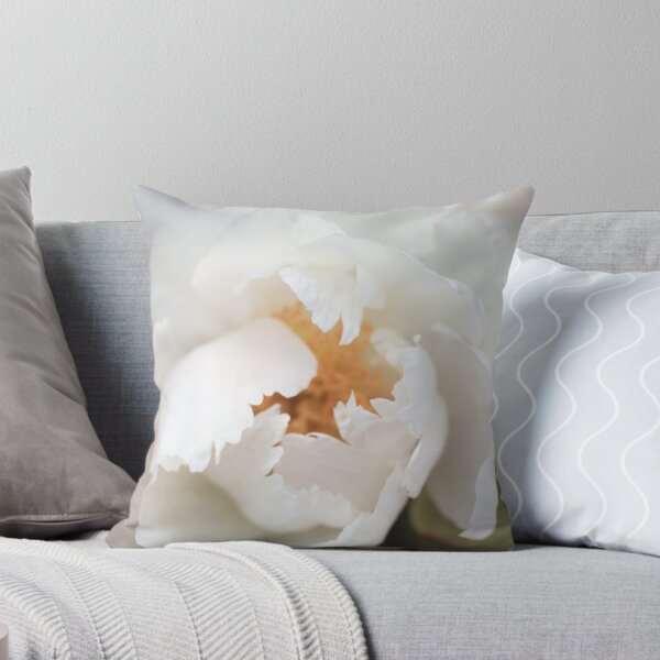 Artikelvorschau, Opening Up- White Peony Fine Art Print entworfen und verkauft von aprilbernphoto.