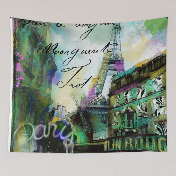 Artikelvorschau, Nach Paris mit Liebe I entworfen und verkauft von Sasha Art Gallery.