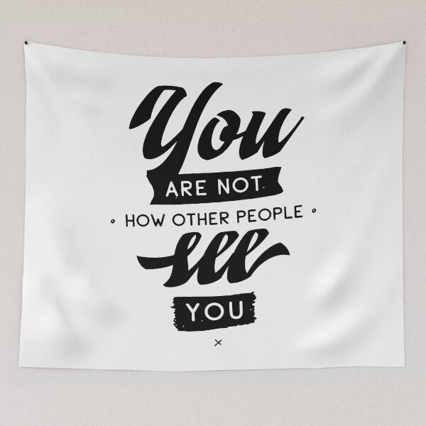 Item preview, You Are Not How Other People See You. Inspirational Quotes designed and sold by ProjectX23.
