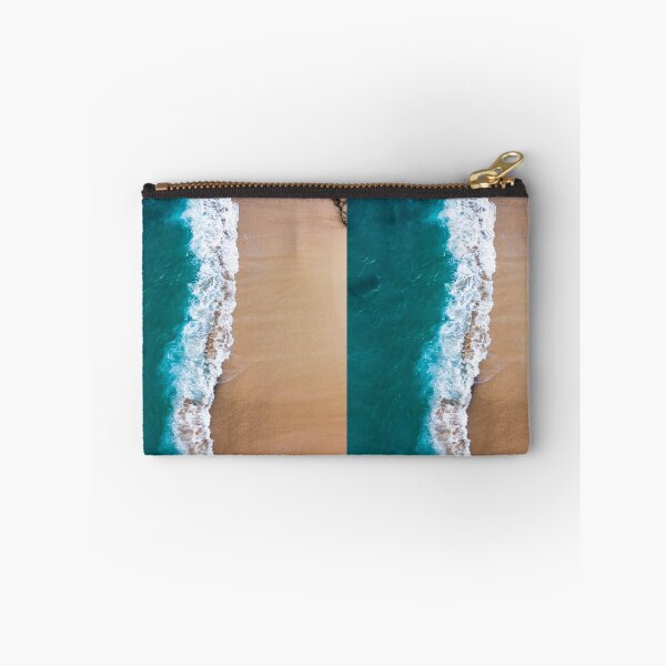 Item preview, Memorable bluegreen ocean shore aerial designed and sold by DelightfulArts.