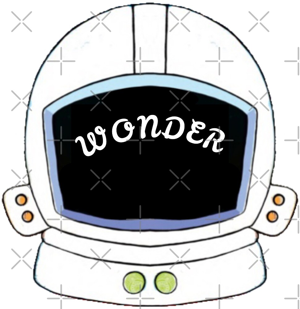 "Wonder Astronaut Helmet" by FaithC340 | Redbubble