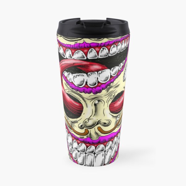 Melting Tongue Man Travel Mug