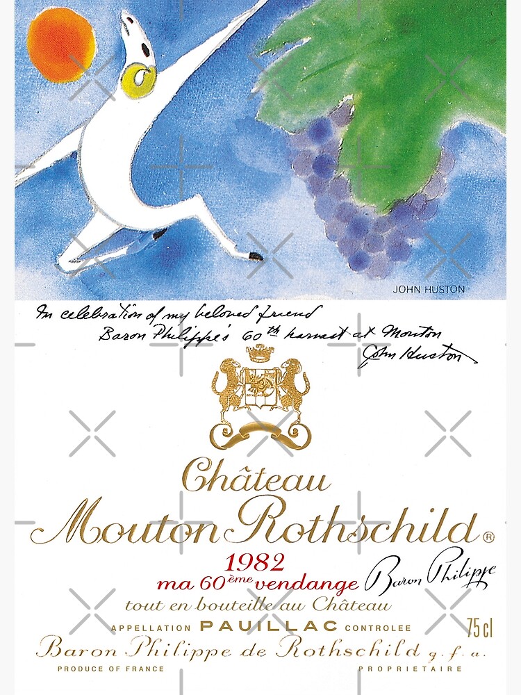 Discover Château Mouton Rothschild Canvas