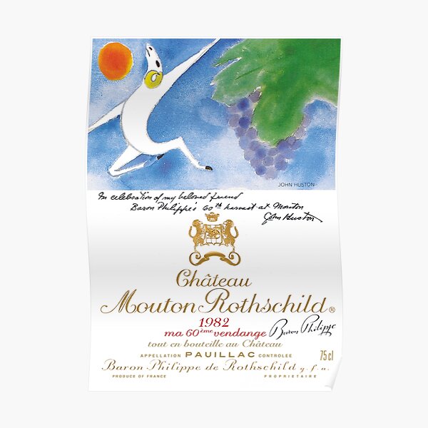 Château Mouton Rothschild Poster