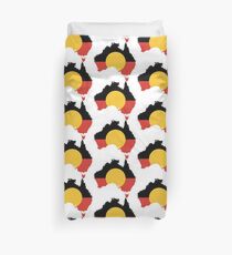 Aboriginal Flag Duvet Cover