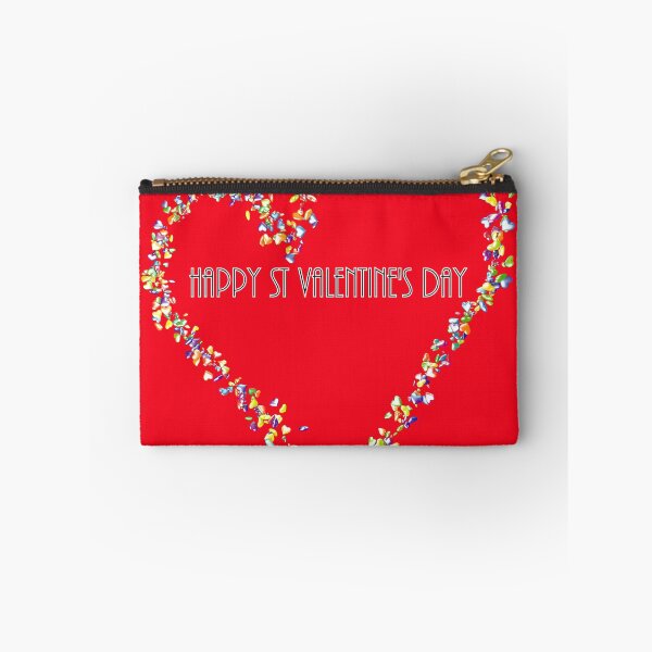 Item preview, HAPPY ST VALENTINE'S DAY IN RED designed and sold by Sandra Cockayne.