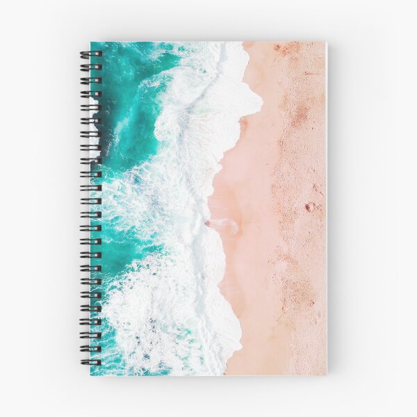 Item preview, Busy white beach with big waves designed and sold by DelightfulArts.
