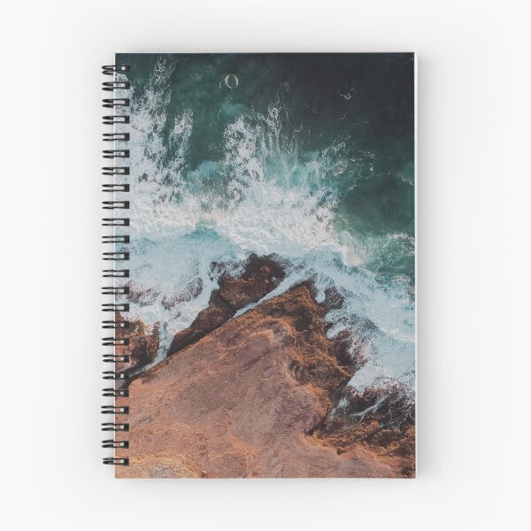 Item preview, Dangerous big waves on hitting rocks designed and sold by DelightfulArts.