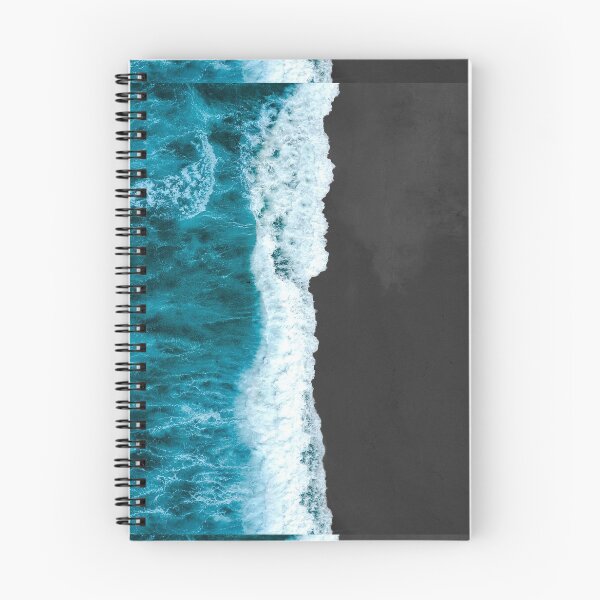 Item preview, Blue ocean in black designed and sold by DelightfulArts.