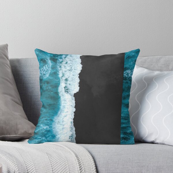 Item preview, Blue ocean in black designed and sold by DelightfulArts.