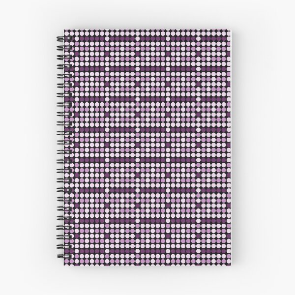 Item preview, Purple Dots on Black designed and sold by LittleOddShop.