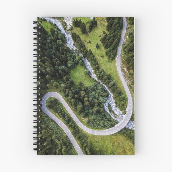 Item preview, Calm grey country side road designed and sold by DelightfulArts.