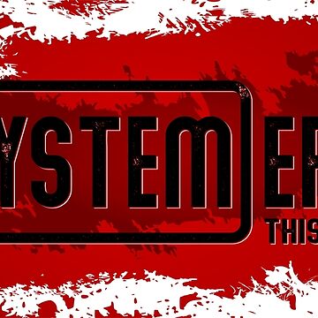 Artwork thumbnail, System Error - This is my task - by netrok