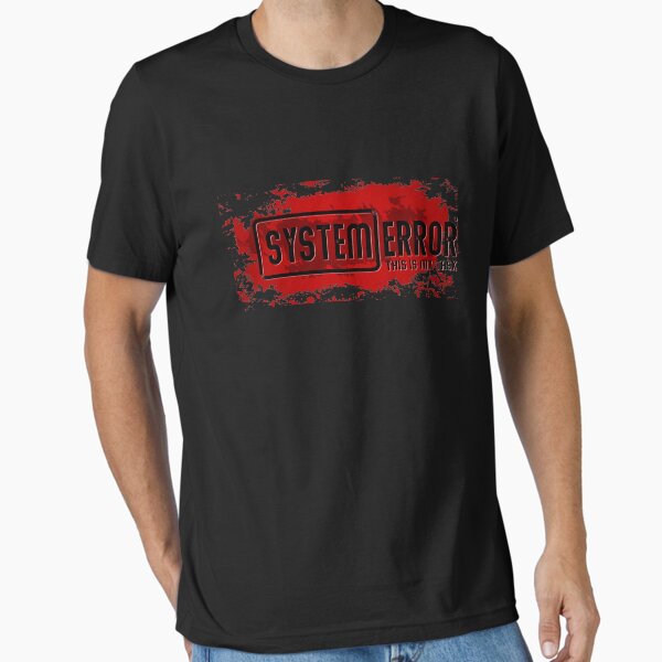 Item preview, System Error  - This is my task - designed and sold by netrok.