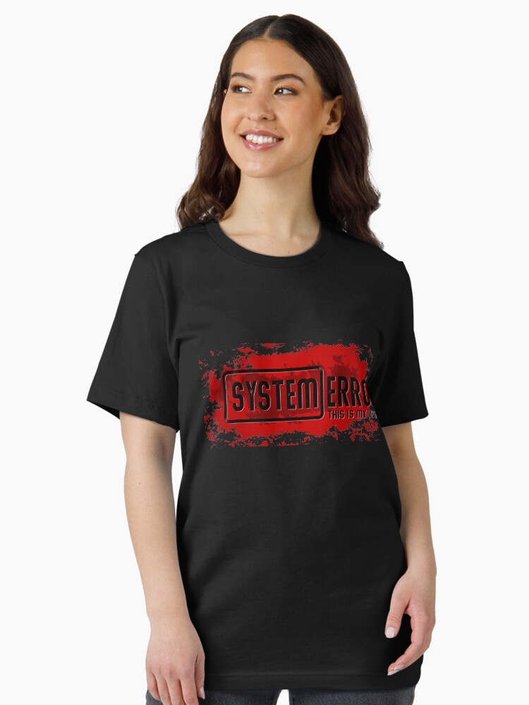 Thumbnail 2 of 7, Essential T-Shirt, System Error - This is my task - designed and sold by netrok.