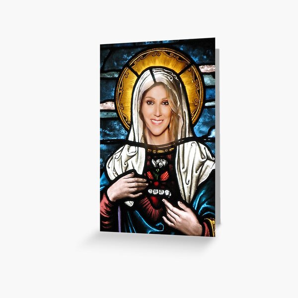Saint Celine Greeting Card