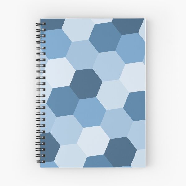 Item preview, Blue Hexagons designed and sold by LittleOddShop.
