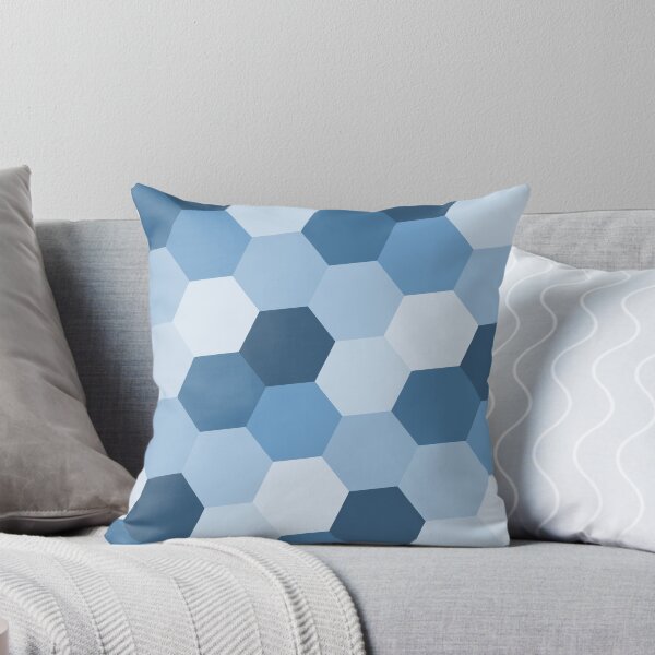 Artikelvorschau, Blaue Sechsecke entworfen und verkauft von LittleOddShop.