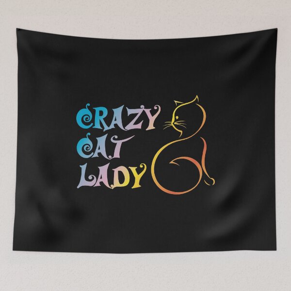 Item preview, Crazy cat lady designed and sold by SVDesignatVasil.