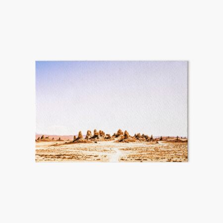 Mystery Planet - Trona Pinnacles Tufa Spires California Art Board Print