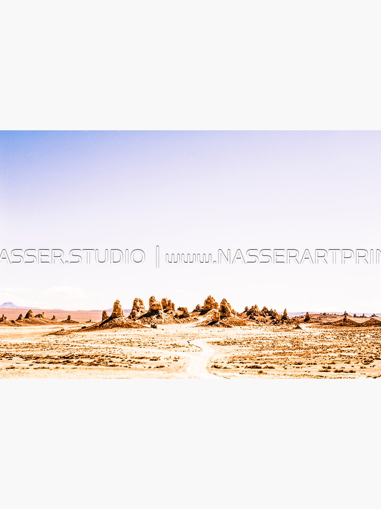 Mystery Planet - Trona Pinnacles Tufa Spires California by neptuneimages