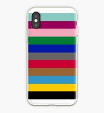 Colours of The London Underground iPhone Case