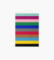 Colours of The London Underground Art Board