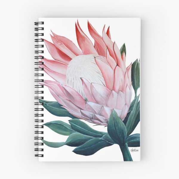 Item preview, King Protea Flower Painting designed and sold by Anne-Marie Bloor.