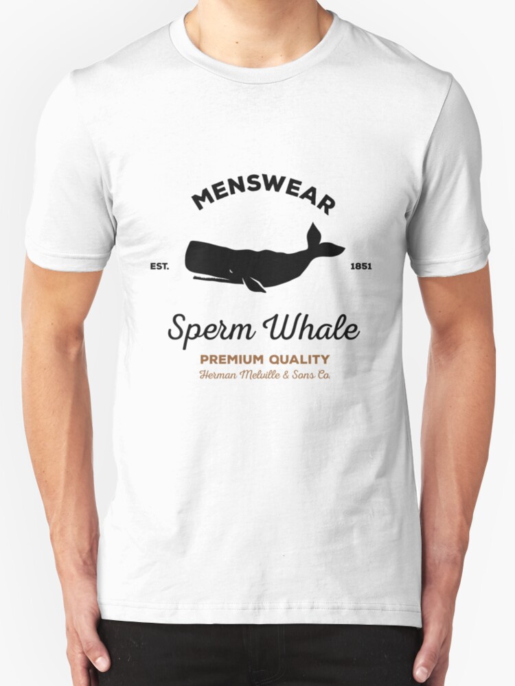 sperm whale t shirt