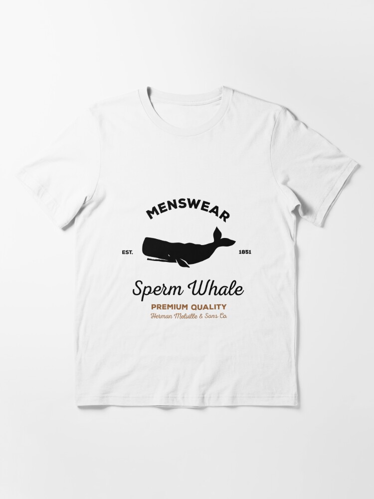 sperm whale t shirt