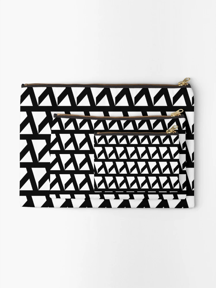 Thumbnail 2 of 4, Zipper Pouch, Black Kay [Roufxis-Rb] designed and sold by RoufXis.