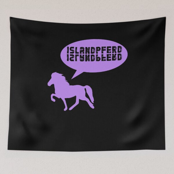 Item preview, Icelandic Horse: Iceland Horse Tölt Pony Merch designed and sold by iLambdaChi.