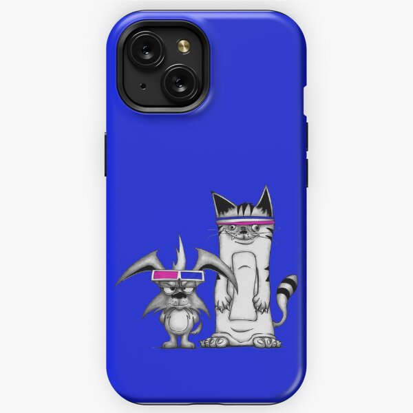 Funny Cat Icon With Glasses iPhone Case by best_designs