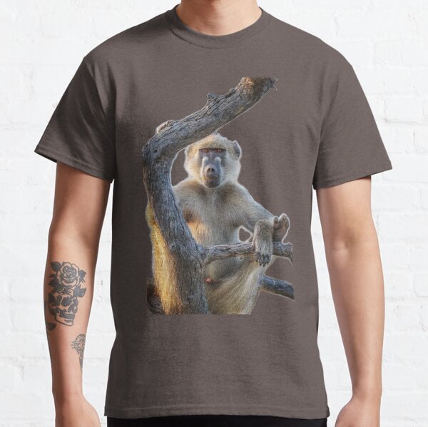 Too Laid Back – Adult Male Baboon Classic T-Shirt