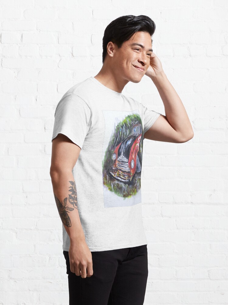 Alternate view of Abandoned in Woods Classic T-Shirt