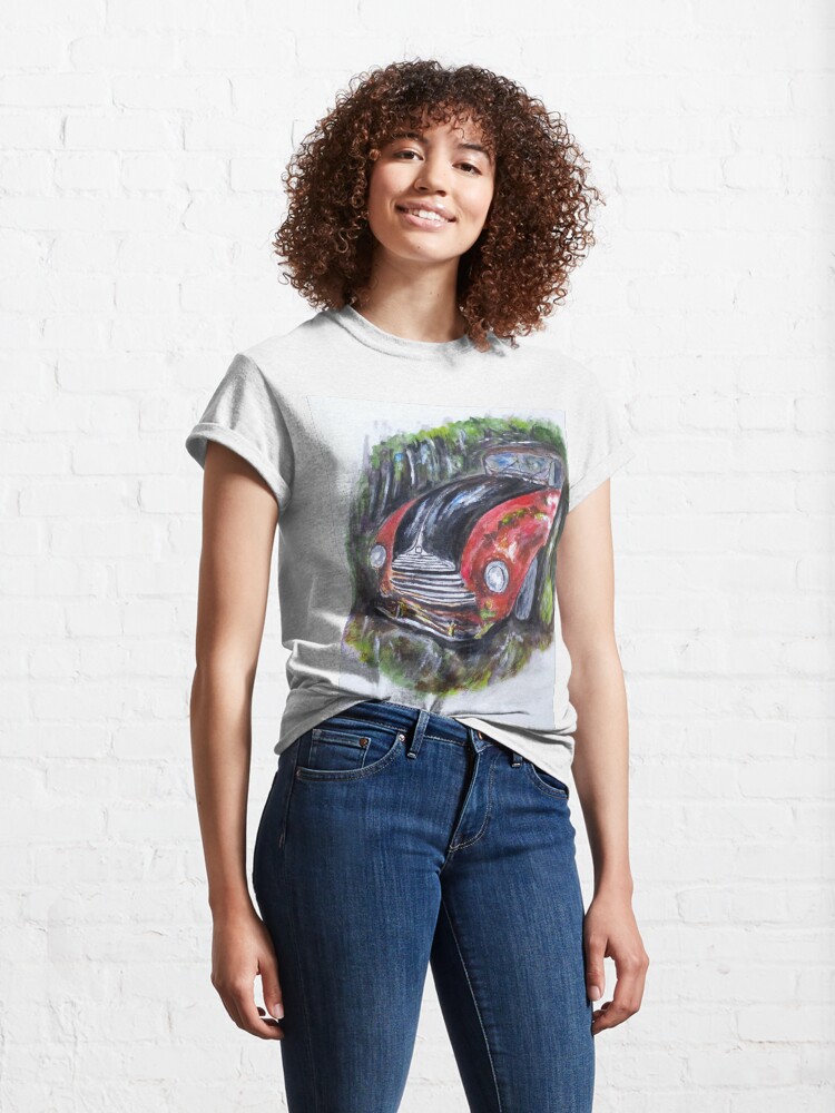 Alternate view of Abandoned in Woods Classic T-Shirt