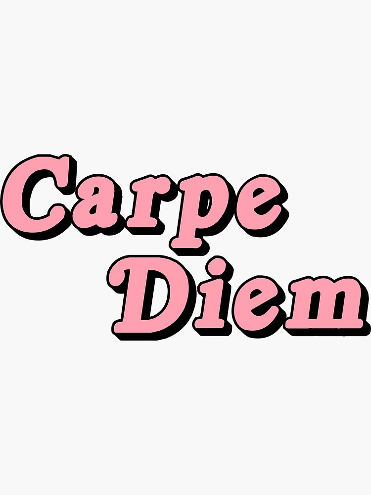 carpe diem stickers carpe diem stickers
